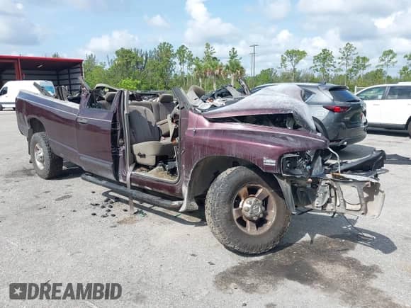 2005 Dodge 2500 SLT with VIN 3D7KS28D65G768063, listed as a IAAI auction lot 42353497 with Not provided miles and . Bid and sale history available at DreamBid. Image 1.