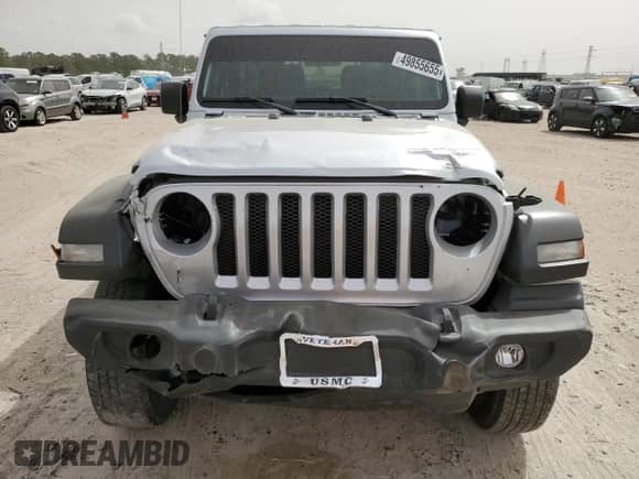 2022 Jeep Wrangler Willys Sport с VIN 1C4HJXAG8NW181325, выставлен на аукционе Copart как лот 49855655 с пробегом 27 763 миль миль и Списание • Salvage title. История ставок и продаж доступна на DreamBid. Изображение 5.