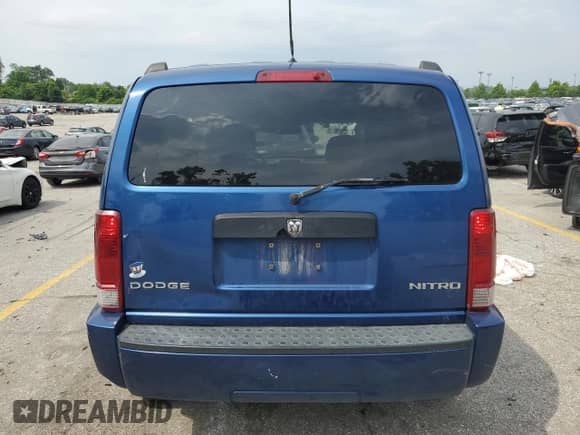 2010 Dodge Nitro SE with VIN 1D4PU2GK3AW143287, listed as a Copart auction lot 59537975 with 117,662 mi miles and Salvage title. Bid and sale history available at DreamBid. Image 6.