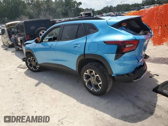 2025 Chevrolet Trax LT с VIN KL77LHEP0SC158752, выставлен на аукционе Copart как лот 70220755 с пробегом 8 831 миль миль и На запчасти • Non repairable. История ставок и продаж доступна на DreamBid. Изображение 2.