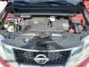 2014 Nissan Pathfinder SV with VIN 5N1AR2MMXEC672457, listed as a IAAI auction lot 43103851 with 150,484 mi miles and . Bid and sale history available at DreamBid. Image 10.