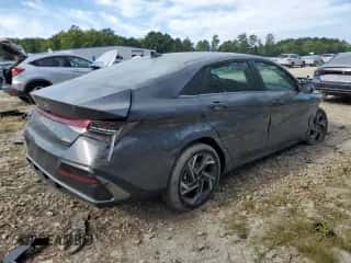 2025 Hyundai Elantra Limited with VIN KMHLP4DG2SU984007, listed as a Copart auction lot 71434005 with 8,496 mi miles and Salvage title. Bid and sale history available at DreamBid. Image 3.