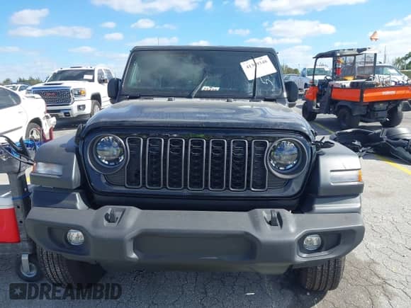 2024 Jeep Wrangler Sport S с VIN 1C4PJXDG7RW325735, выставлен на аукционе IAAI как лот 41309348 с пробегом 3 577 миль миль и . История ставок и продаж доступна на DreamBid. Изображение 13.