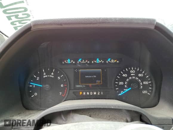 2017 Ford F-150 XL with VIN 1FTMF1EP5HKD59050, listed as a Copart auction lot 46670565 with 100,004 mi miles and Clean title. Bid and sale history available at DreamBid. Image 9.