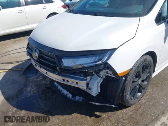 2023 Honda Odyssey Sport z VIN 5FNRL6H77PB063109, wystawiony jako IAAI lot #41760368 z przebiegiem 39 967 mil mil oraz . Historia ofert i sprzedaży dostępna na DreamBid. Obrazek 6.