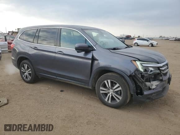 2018 Honda Pilot EX-L z VIN 5FNYF6H65JB028618, wystawiony jako Copart lot #54525555 z przebiegiem 137 500 mil mil oraz Szkoda całkowita • Salvage title. Historia ofert i sprzedaży dostępna na DreamBid. Obrazek 4.
