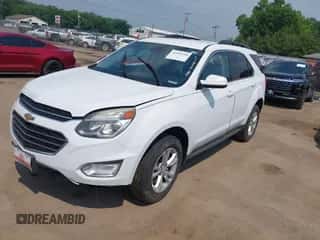 2016 Chevrolet Equinox LT с VIN 2GNFLFEK2G6206721, выставлен на аукционе IAAI как лот 42459210 с пробегом 95 372 миль миль и . История ставок и продаж доступна на DreamBid. Изображение 2.