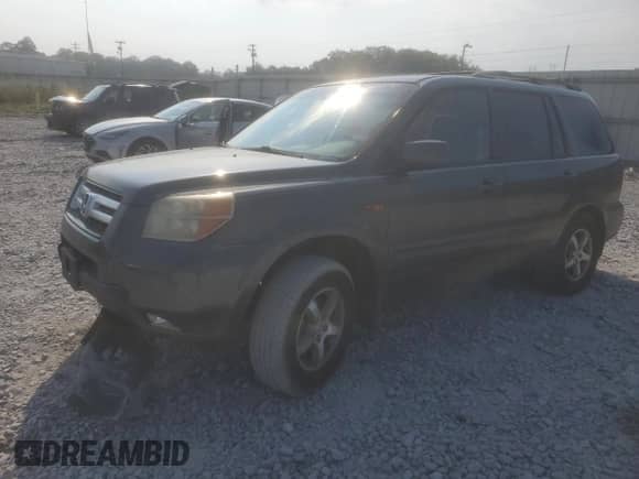 2007 Honda Pilot EX с VIN 5FNYF28487B029584, выставлен на аукционе Copart как лот 81162345 с пробегом 237 147 миль миль и Списание • Salvage title. История ставок и продаж доступна на DreamBid. Изображение 1.