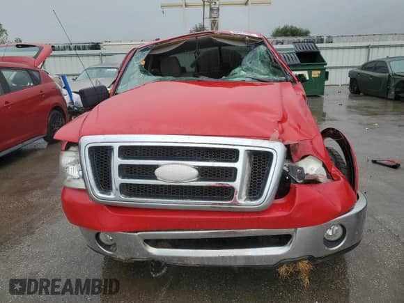 2007 Ford F-150 XLT with VIN 1FTPX14V17FB09127, listed as a Copart auction lot 83864265 with 130,017 mi miles and Salvage title. Bid and sale history available at DreamBid. Image 5.