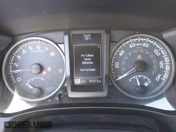 2019 Toyota Tacoma SR с VIN 3TMCZ5AN2KM282555, выставлен на аукционе IAAI как лот 43535063 с пробегом 83 373 миль миль и . История ставок и продаж доступна на DreamBid. Изображение 7.
