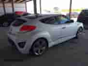 2014 Hyundai Veloster Turbo with VIN KMHTC6AE1EU182840, listed as a IAAI auction lot 43023906 with 56,788 mi miles and . Bid and sale history available at DreamBid. Image 4.