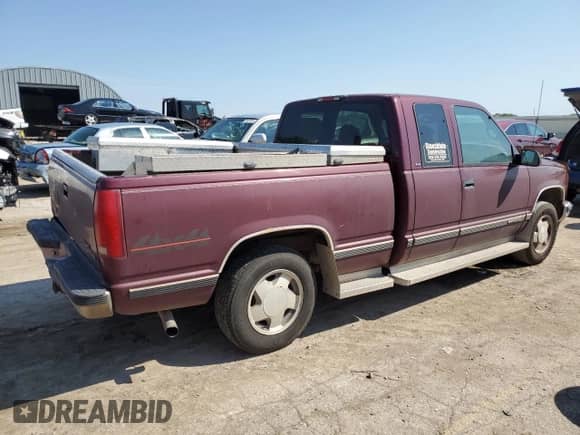 1997 GMC Sierra 1500 с VIN 2GTEK19R9V1560487, выставлен на аукционе Copart как лот 71179265 с пробегом 345 587 миль миль и Списание • Salvage title. История ставок и продаж доступна на DreamBid. Изображение 3.