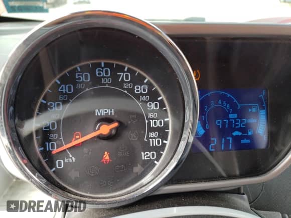 2013 Chevrolet Spark LS с VIN KL8CA6S96DC595149, выставлен на аукционе Copart как лот 56190055 с пробегом 97 732 миль миль и Списание • Salvage title. История ставок и продаж доступна на DreamBid. Изображение 9.