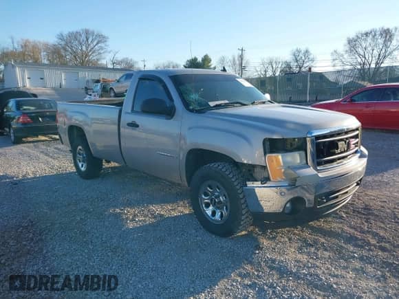 2007 GMC Sierra 1500 Work Truck с VIN 1GTEC14C97Z577591, выставлен на аукционе IAAI как лот 40972175 с пробегом 100 480 миль миль и . История ставок и продаж доступна на DreamBid. Изображение 1.