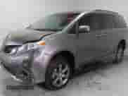 2015 Toyota Sienna SE with VIN 5TDXK3DC5FS642718, listed as a Copart auction lot 85938245 with 66,969 mi miles and Salvage title. Bid and sale history available at DreamBid. Image 2.