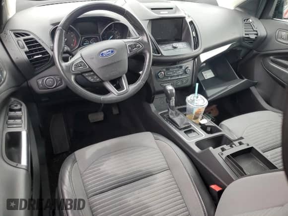 2017 Ford Escape SE with VIN 1FMCU9GD4HUE61099, listed as a Copart auction lot 86822375 with Not provided miles and Salvage title. Bid and sale history available at DreamBid. Image 8.