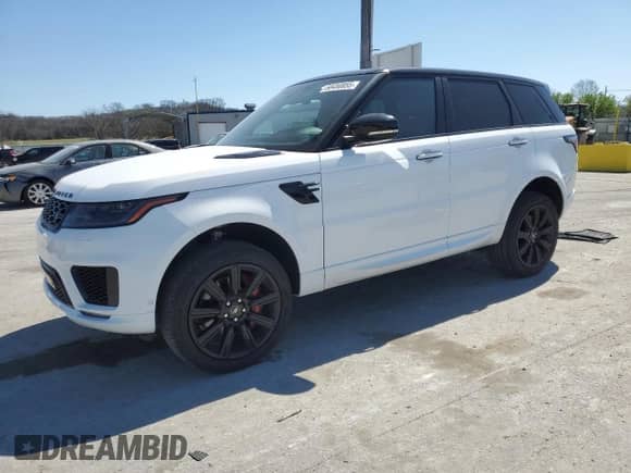 2022 Land Rover Range Rover Sport HST z VIN SALWS2RU2NA206436, wystawiony jako Copart lot #50450855 z przebiegiem 21 989 mil mil oraz Czysty tytuł • Clean title. Historia ofert i sprzedaży dostępna na DreamBid. Obrazek 1.