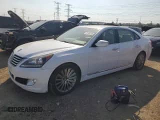 2014 Hyundai Equus Ultimate с VIN KMHGH4JH8EU084860, выставлен на аукционе Copart как лот 81154785 с пробегом 161 050 миль миль и Чистый • Clean title. История ставок и продаж доступна на DreamBid. Изображение 1.