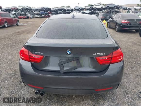 2017 BMW 4 Series 430i with VIN WBA4F7C57HG786475, listed as a IAAI auction lot 42619080 with 88,784 mi miles and . Bid and sale history available at DreamBid. Image 17.
