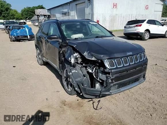 2020 Jeep Compass Limited with VIN 3C4NJDCB6LT236036, listed as a Copart auction lot 65977365 with 31,846 mi miles and Non repairable. Bid and sale history available at DreamBid. Image 15.