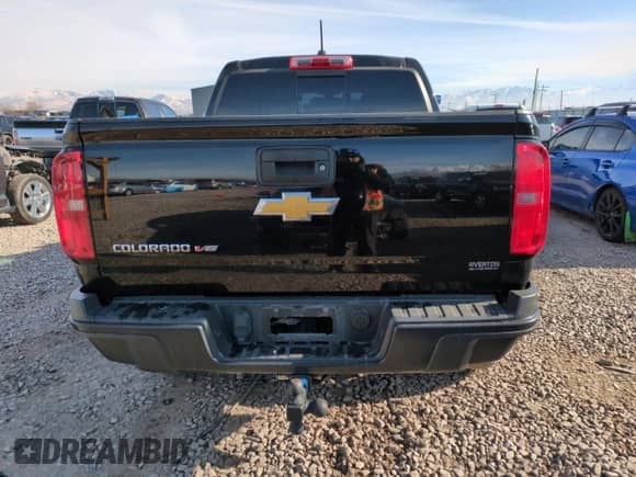 2017 Chevrolet Colorado 4WD ZR2 with VIN 1GCGTEEN5H1283976, listed as a Copart auction lot 83346644 with 102,168 mi miles and Salvage title. Bid and sale history available at DreamBid. Image 6.