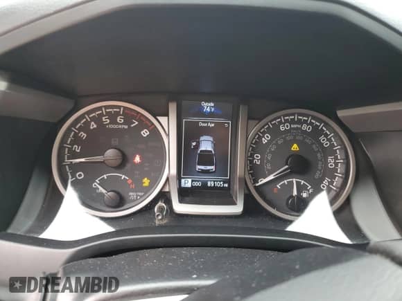 2022 Toyota Tacoma SR5 with VIN 3TYDZ5BN9NT013836, listed as a Copart auction lot 84573435 with 89,105 mi miles and Salvage title. Bid and sale history available at DreamBid. Image 9.