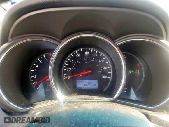 2014 Nissan Murano SV with VIN JN8AZ1MU1EW420985, listed as a Copart auction lot 64438555 with 124,199 mi miles and Salvage title. Bid and sale history available at DreamBid. Image 9.