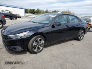 2023 Hyundai Elantra SEL с VIN KMHLS4AG3PU406394, выставлен на аукционе Copart как лот 82033795 с пробегом 35 564 миль миль и Списание • Salvage title. История ставок и продаж доступна на DreamBid. Изображение 1.