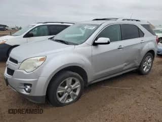 2012 Chevrolet Equinox LTZ with VIN 2GNFLGE57C6194253, listed as a Copart auction lot 84806515 with 156,048 mi miles and Salvage title. Bid and sale history available at DreamBid. Image 1.