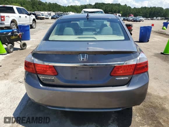 2014 Honda Accord with VIN 1HGCR6F30EA000087, listed as a Copart auction lot 64616235 with 192,714 mi miles and Salvage title. Bid and sale history available at DreamBid. Image 6.