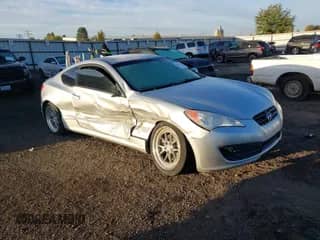 2011 Hyundai Genesis Coupe with VIN KMHHT6KD0BU063894, listed as a IAAI auction lot 43490782 with 245,431 mi miles and . Bid and sale history available at DreamBid. Image 1.