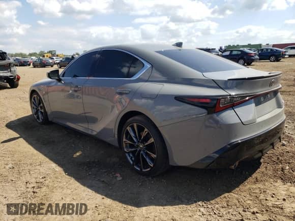 2024 Lexus IS 350 F Sport z VIN JTHGZ1B27R5075298, wystawiony jako Copart lot #69978365 z przebiegiem 10 997 mil mil oraz Szkoda całkowita • Salvage title. Historia ofert i sprzedaży dostępna na DreamBid. Obrazek 2.