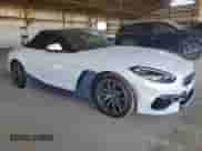 2021 BMW Z4 sDrive30i with VIN WBAHF3C01MWX24942, listed as a Copart auction lot 52702484 with 29,470 mi miles and . Bid and sale history available at DreamBid. Image 4.