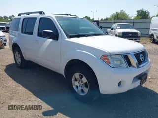 2012 Nissan Pathfinder S с VIN 5N1AR1NN0CC637621, выставлен на аукционе IAAI как лот 43177830 с пробегом 146 436 миль миль и . История ставок и продаж доступна на DreamBid. Изображение 1.