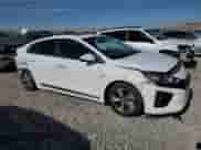 2019 Hyundai Ioniq Limited with VIN KMHC05LH2KU052345, listed as a Copart auction lot 78906854 with 33,653 mi miles and Salvage title. Bid and sale history available at DreamBid. Image 4.