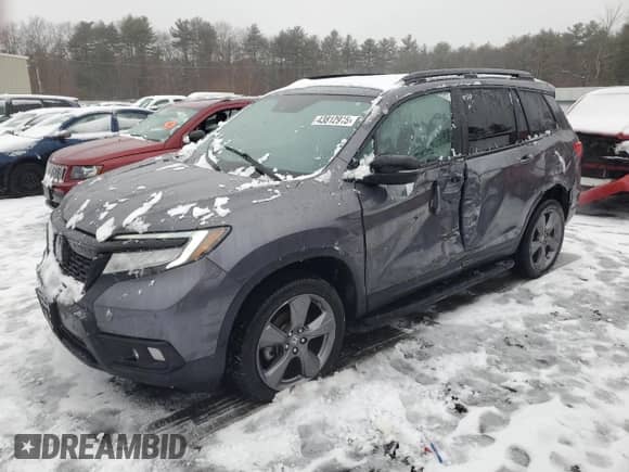 2020 Honda Passport Touring с VIN 5FNYF8H98LB008016, выставлен на аукционе Copart как лот 43812915 с пробегом 83 167 миль миль и Списание • Salvage title. История ставок и продаж доступна на DreamBid. Изображение 1.