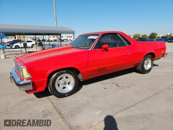 1981 Chevrolet El Camino с VIN 1GCCW80H5BR426880, выставлен на аукционе Copart как лот 85081365 с пробегом 10 849 миль миль и Списание • Salvage title. История ставок и продаж доступна на DreamBid. Изображение 1.