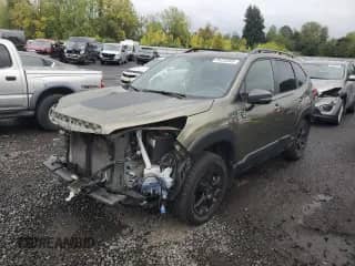 2022 Subaru Forester Wilderness with VIN JF2SKAMC4NH505756, listed as a Copart auction lot 84233495 with 33,588 mi miles and Salvage title. Bid and sale history available at DreamBid. Image 1.