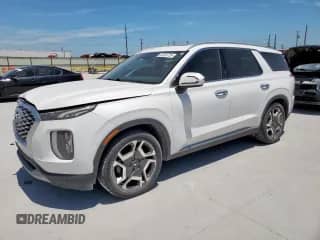 2020 Hyundai Palisade SEL z VIN KM8R4DHEXLU073498, wystawiony jako Copart lot #63084735 z przebiegiem 104 214 mil mil oraz Czysty tytuł • Clean title. Historia ofert i sprzedaży dostępna na DreamBid. Obrazek 1.