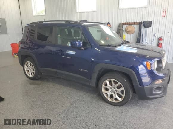 2018 Jeep Renegade Latitude with VIN ZACCJABB6JPJ70516, listed as a Copart auction lot 70168875 with 99,100 mi miles and Clean title. Bid and sale history available at DreamBid. Image 4.