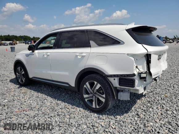 2023 Kia Sorento SX Prestige with VIN KNDRMDLH2P5208611, listed as a Copart auction lot 57548825 with 51,288 mi miles and Salvage title. Bid and sale history available at DreamBid. Image 2.