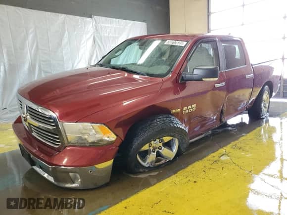 2015 Ram 1500 Big Horn with VIN 1C6RR7LT1FS611333, listed as a Copart auction lot 70217635 with 95,295 mi miles and Clean title. Bid and sale history available at DreamBid. Image 1.