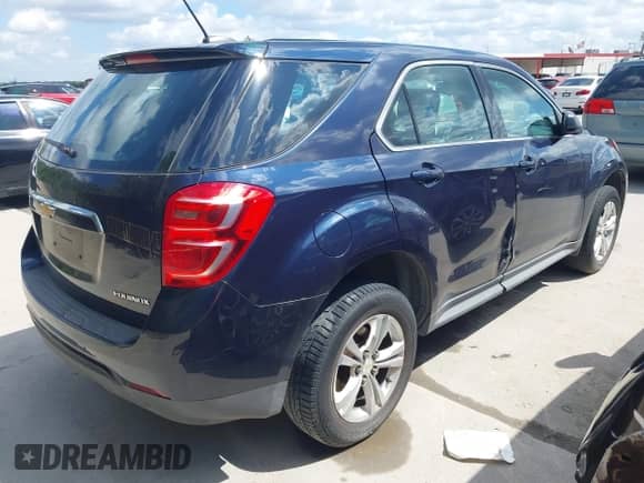 2016 Chevrolet Equinox LS z VIN 2GNALBEK6G1129352, wystawiony jako IAAI lot #43281604 z przebiegiem 207 305 mil mil oraz . Historia ofert i sprzedaży dostępna na DreamBid. Obrazek 4.