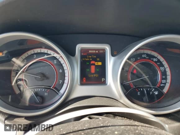 2014 Dodge Journey SXT with VIN 3C4PDCBB7ET119077, listed as a Copart auction lot 68337365 with 99,909 mi miles and Salvage title. Bid and sale history available at DreamBid. Image 9.