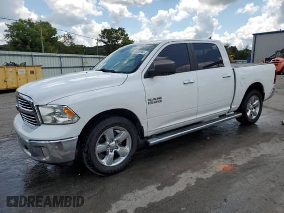 2017 Ram 1500 Lone Star with VIN 1C6RR6LGXHS714444, listed as a Copart auction lot 68008965 with 185,140 mi miles and Salvage title. Bid and sale history available at DreamBid. Image 1.