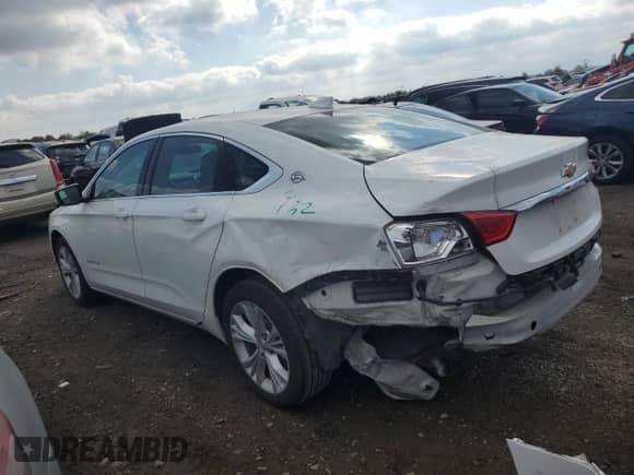 2015 Chevrolet Impala LT с VIN 2G1115SL3F9180118, выставлен на аукционе Copart как лот 82389895 с пробегом 100 649 миль миль и Списание • Salvage title. История ставок и продаж доступна на DreamBid. Изображение 2.