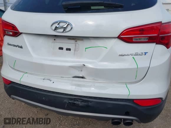 2014 Hyundai Santa Fe с VIN 5XYZU3LA7EG197400, выставлен на аукционе IAAI как лот 43007590 с пробегом 157 365 миль миль и . История ставок и продаж доступна на DreamBid. Изображение 6.