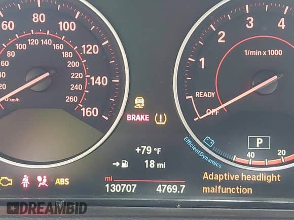 2015 BMW 4 Series 435i with VIN WBA4B1C53FD955009, listed as a IAAI auction lot 43303021 with 130,707 mi miles and . Bid and sale history available at DreamBid. Image 16.