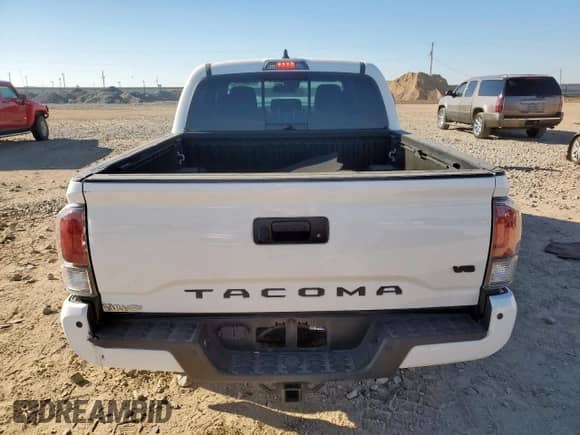 2023 Toyota Tacoma SR with VIN 3TYCZ5AN5PT128577, listed as a Copart auction lot 81493375 with 37,223 mi miles and Salvage title. Bid and sale history available at DreamBid. Image 6.