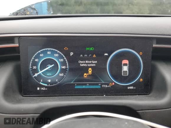 2024 Hyundai Santa Cruz SEL с VIN 5NTJCDAE0RH091673, выставлен на аукционе Copart как лот 66923964 с пробегом 6 485 миль миль и Списание • Salvage title. История ставок и продаж доступна на DreamBid. Изображение 9.